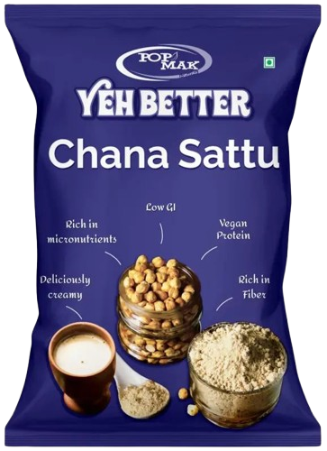 Chana Sattu Powder | 100% Natural, Gluten-Free & High Protein (500g)