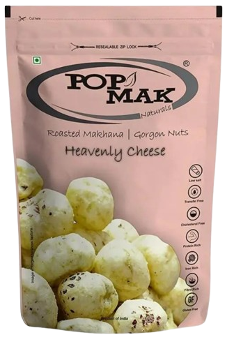 Heavenly Cheese | Roasted & Flavoured Makhana – (55gm)